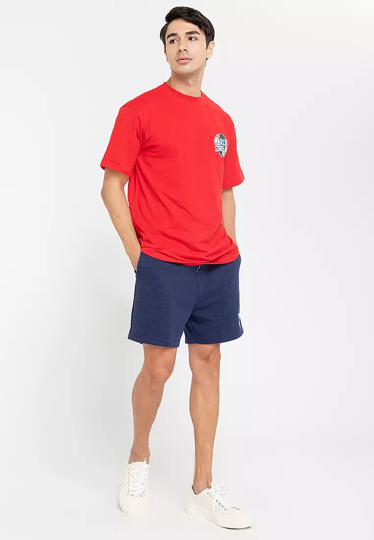 Buy Hurley Men's Navy Blue Hurley Jersey Shorts 2024 Online | ZALORA ...