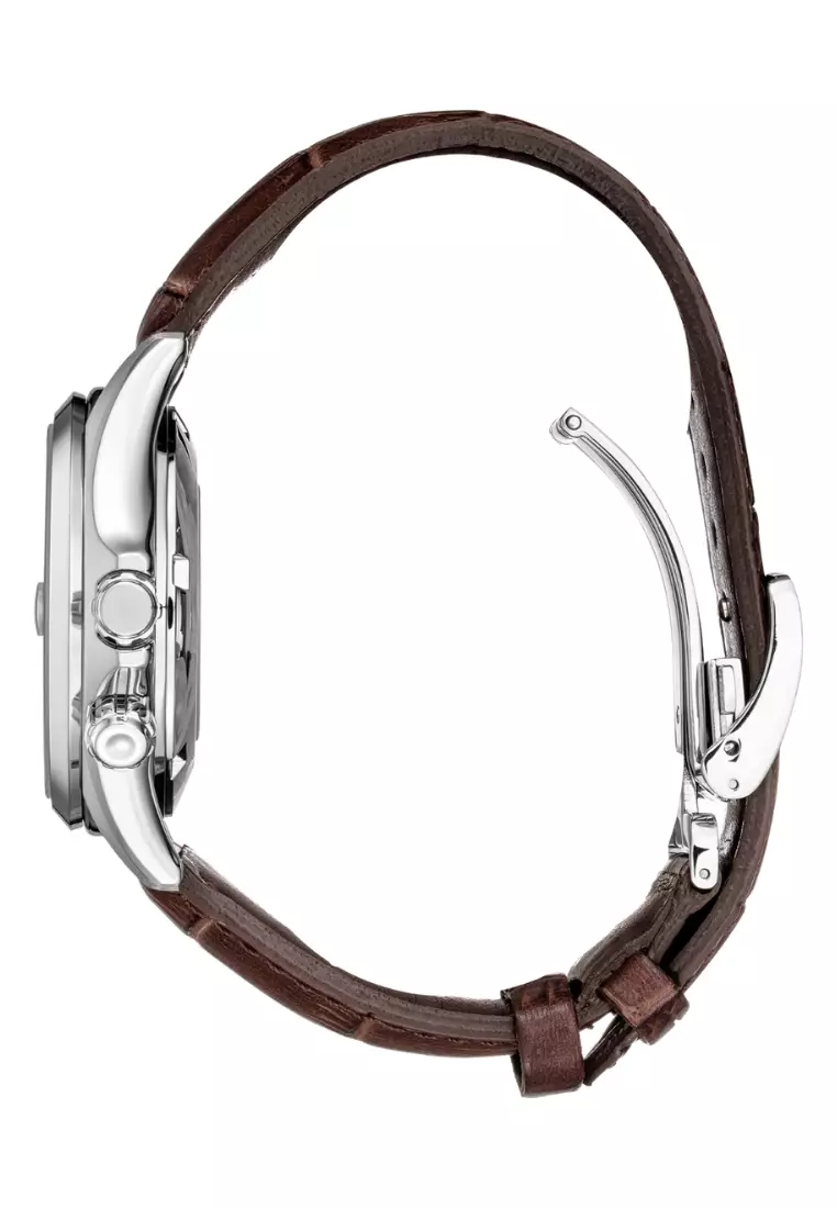 Seiko Prospex Land Series ‘Alpinist’ Green Dial Brown Leather Band Automatic Watch SPB121J1