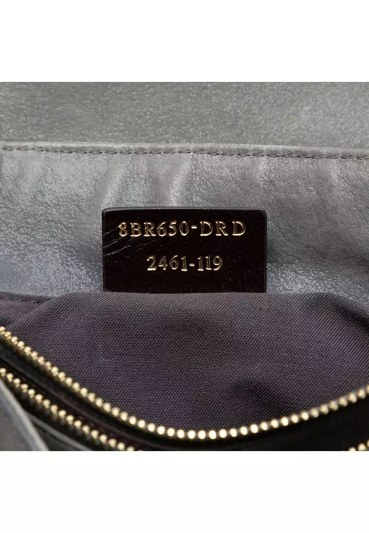 二手 Fendi 磨砂皮 FF 鏈條手提包