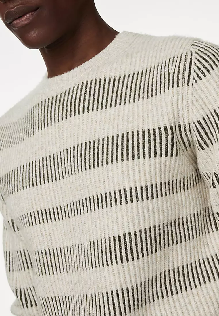 Striped Crew Neck Jumper