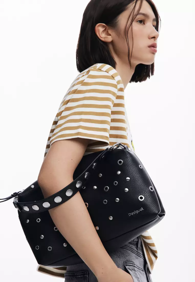 Studded handbag