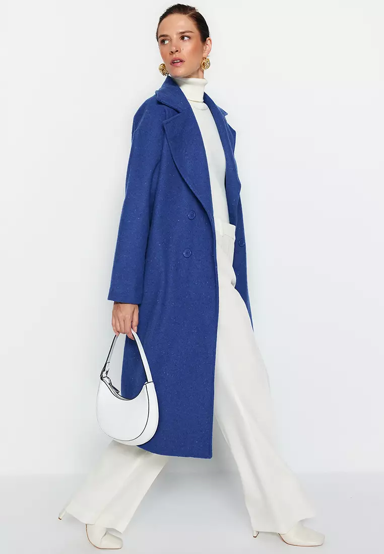 Buy Trendyol Oversized Longline Coat Online ZALORA Malaysia
