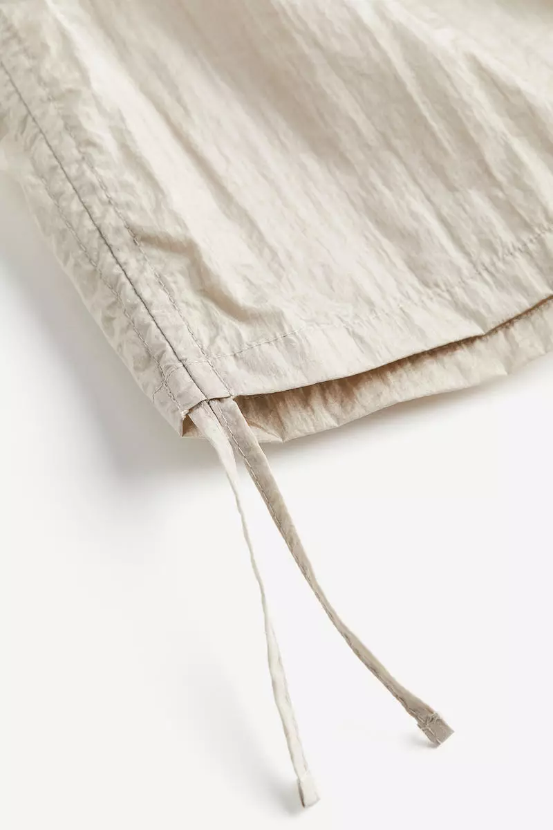 Buy H&M Drawstring-detail nylon pull-on shorts 2026 Online | ZALORA