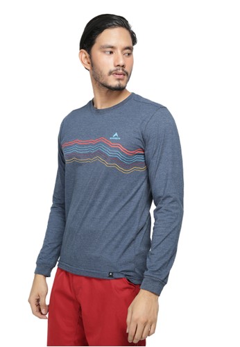 Jual Eiger  A Line Of Mountains T shirt Original ZALORA 