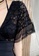 A-IN GIRLS black Sexy Lace Big Backless One-Piece Swimsuit 9A414US8A7D109GS_8