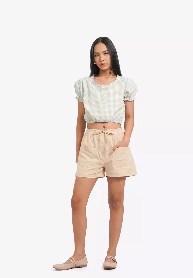 Double Front Pocket Shorts