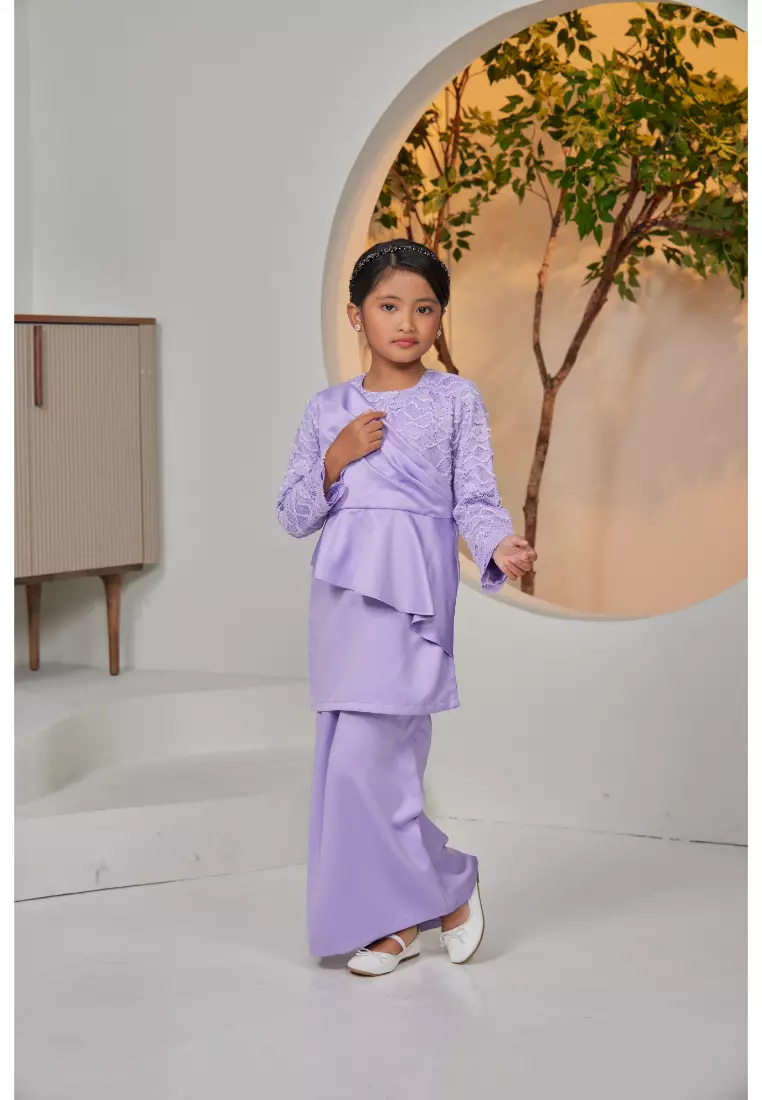 Renda Melinda Kurung Moden For Kids