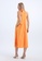 URBAN REVIVO orange Halter Flare Dress 85E32AA49ED132GS_2