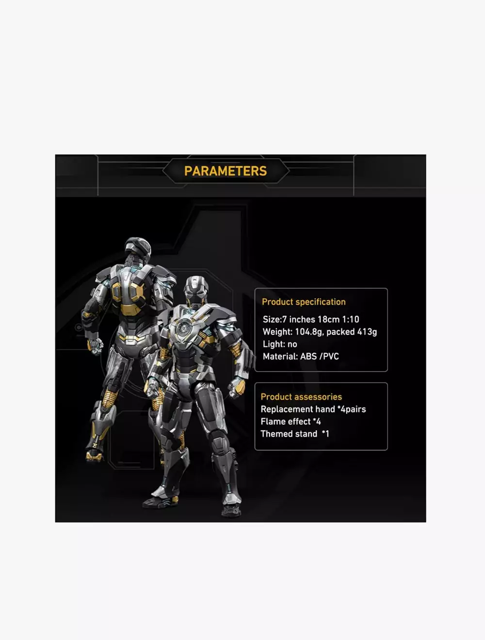 Marvel ZD Toys Iron Man Mark 24 - ZDT1906-24