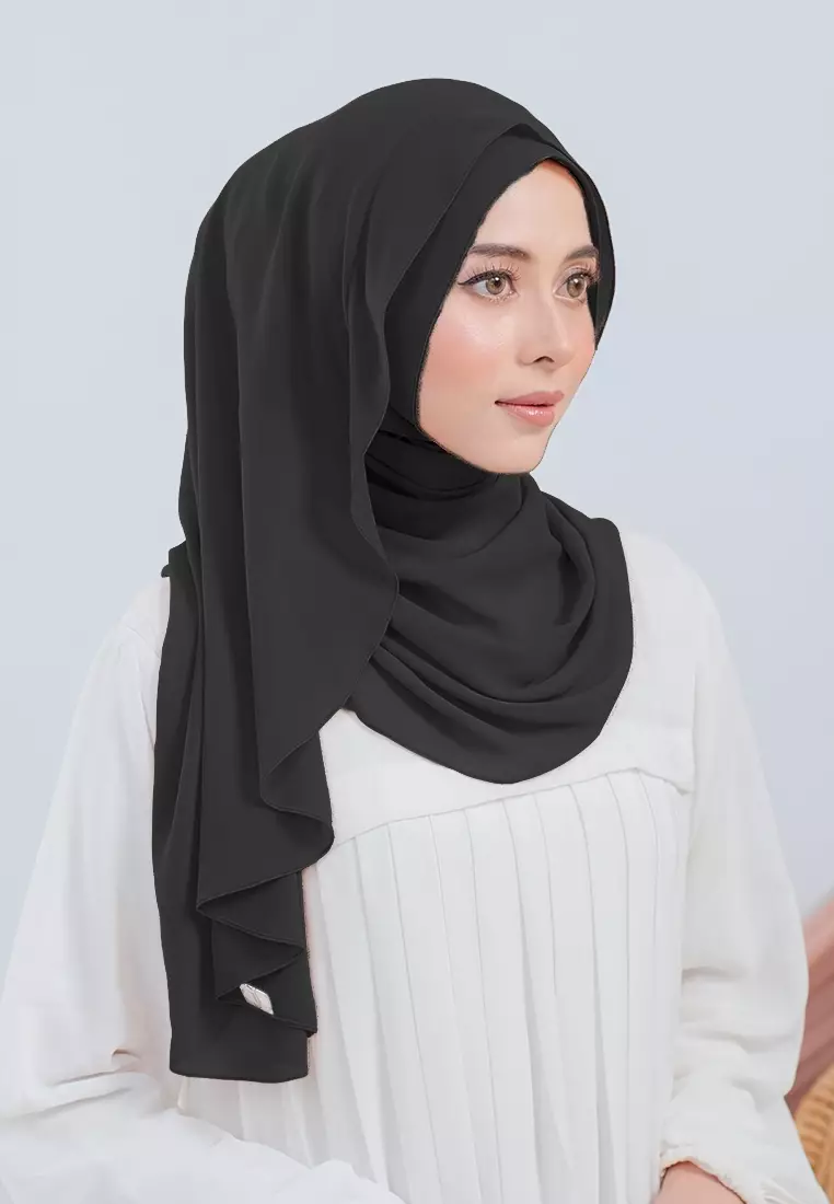 HIJAB INSTAN LUBNA - BLACK