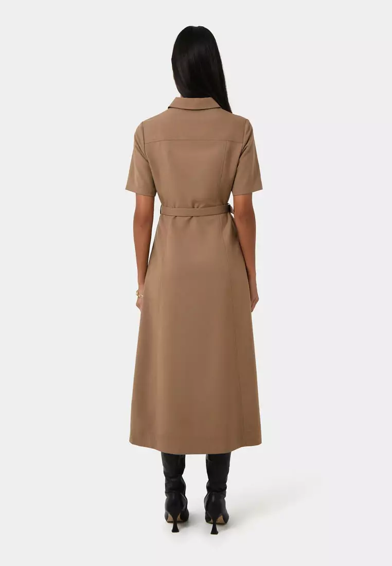 Amera Belted Utility Dress