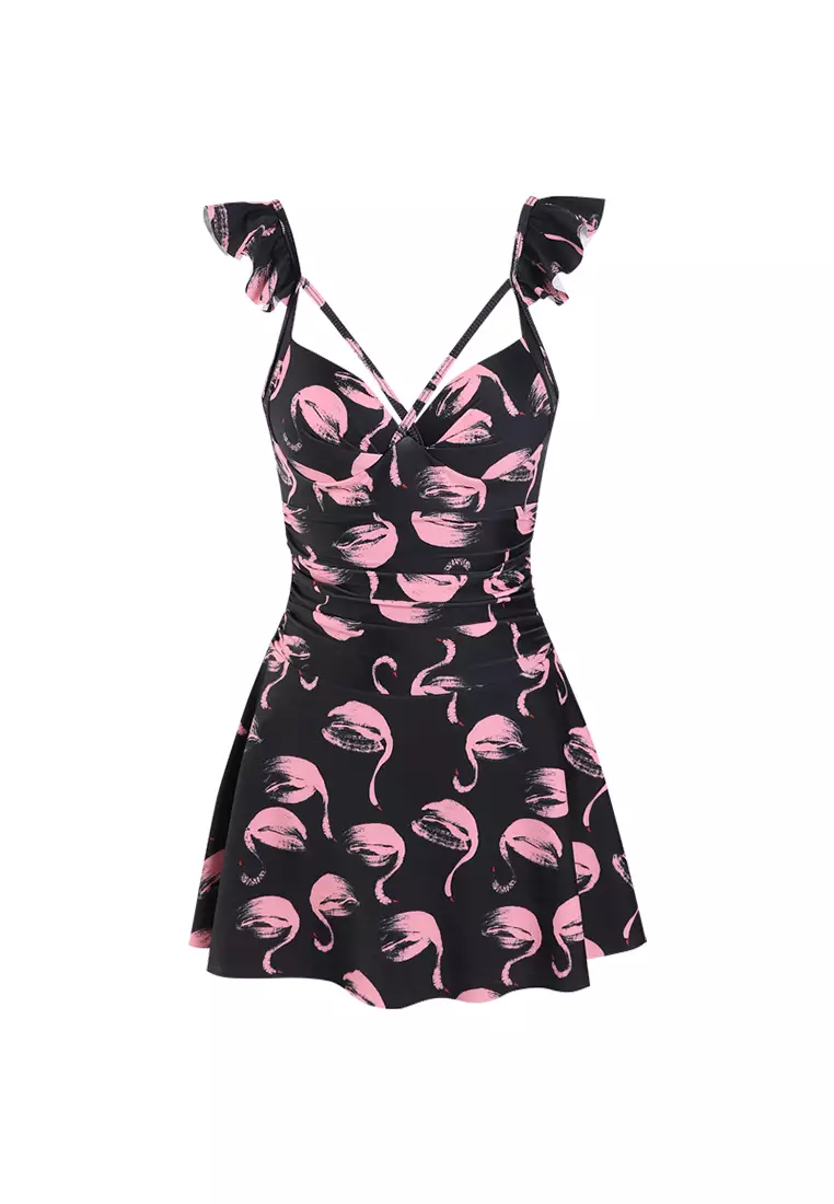 Buy AIN GIRLS Sexy Big Backless OnePiece Swimsuit Online ZALORA