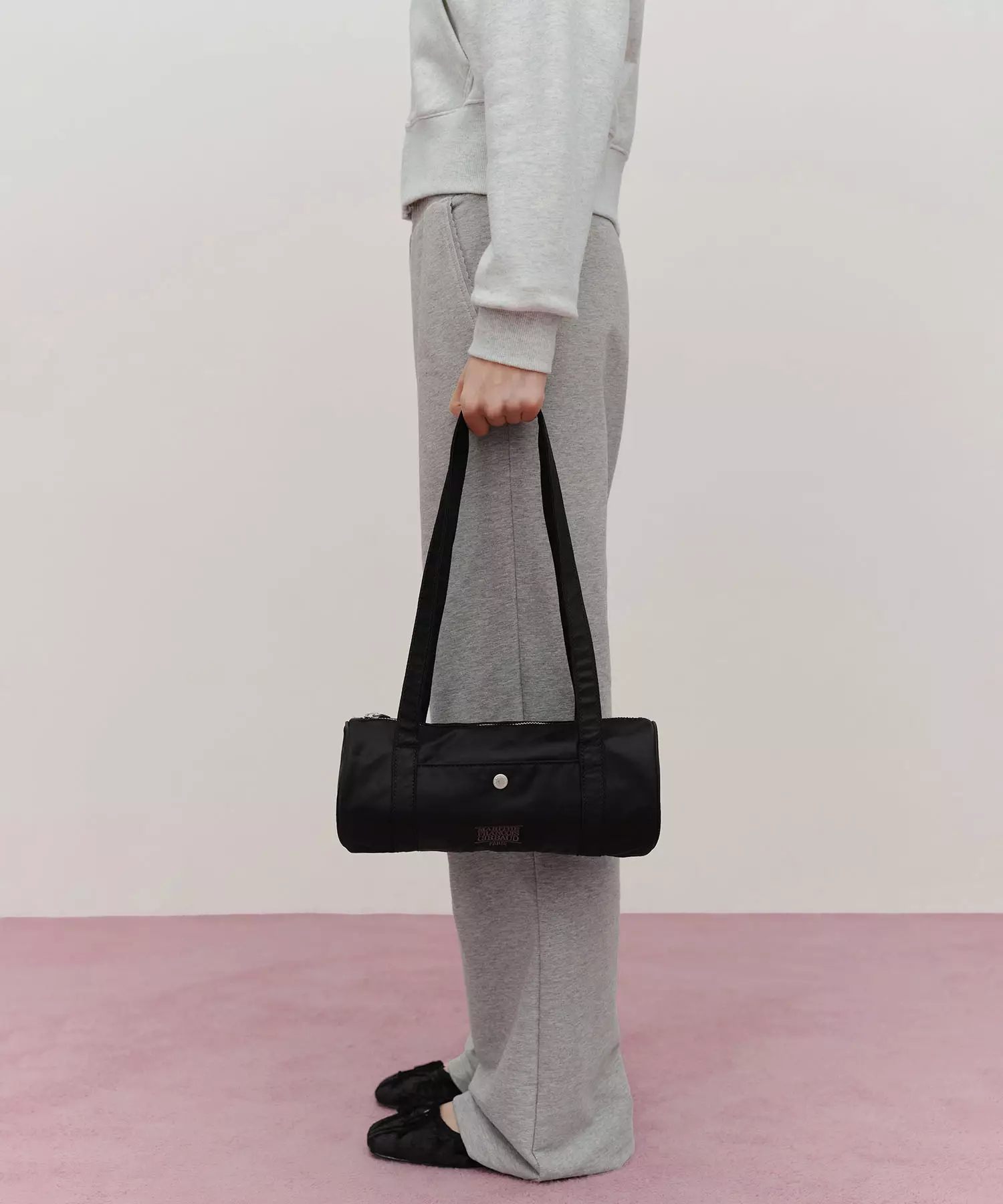 CLASSIC LOGO MINI DUFFLE BAG black