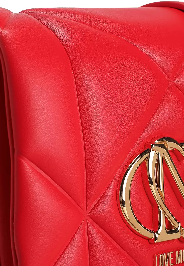 Embossed Quilted Crossbody Bag (nt)