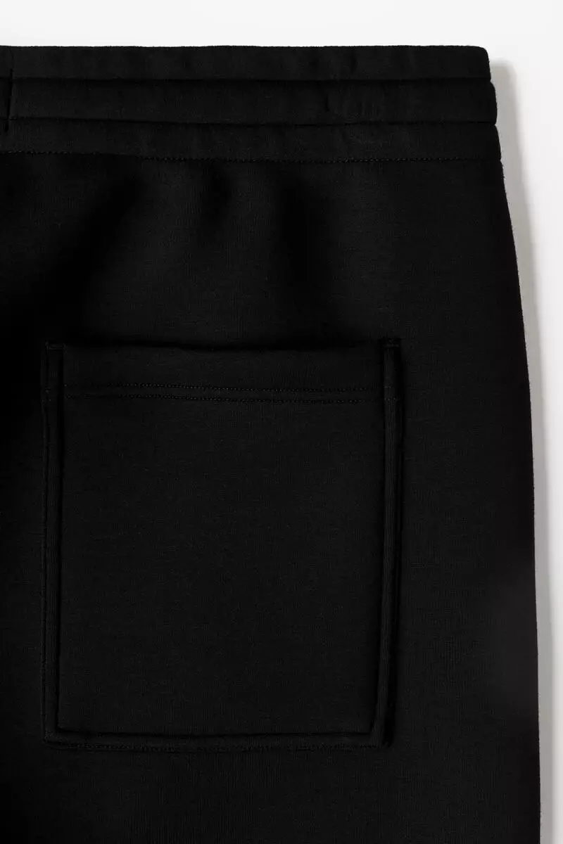 Relaxed Fit Scuba barrel joggers