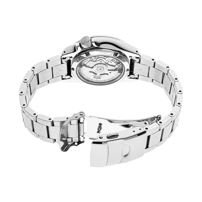 Jam Tangan Pria Seiko 5 Sports SRPE55K1 SKX Sports Style Automatic Black Dial Stainless Steel Strap