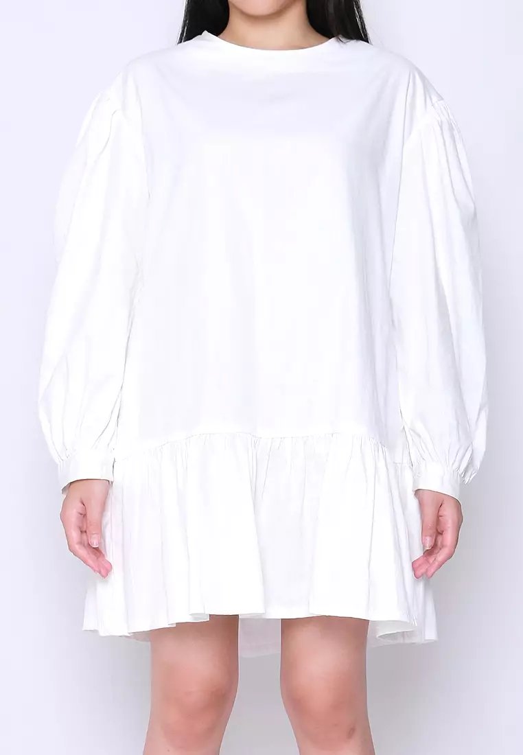 Puff Sleeve Tunic Poplin