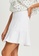 Tussah white Chiara Mini Skirt 41213AAA6A62CAGS_2