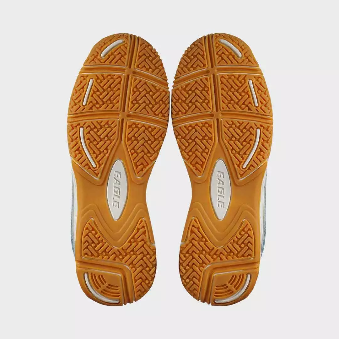 Eagle Sepatu Badminton Groover – KREM/BIRU
