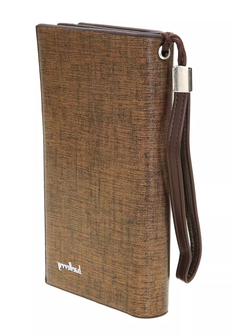 Dompet Pria Fashion Wallet Model Panjang Many Slot Material PU Leather ORIGINAL