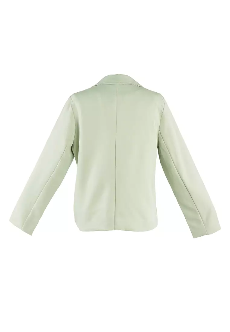 Olive Casual Blazer Jacket