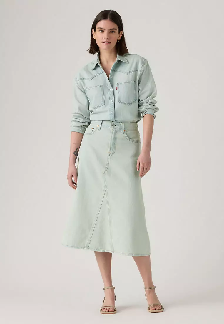 Levi's® Women's High-Rise A-Line Decon Skirt (A9316-0011)