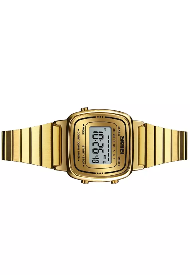 Jam Tangan Digital Wanita Waterproof Many Function Strap Tali Material Stainless Steel BL70 ORIGINAL