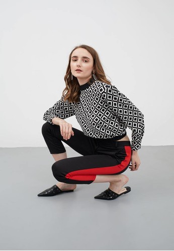 Jual Berrybenka Label Gabrielle  Lines Legging Original 