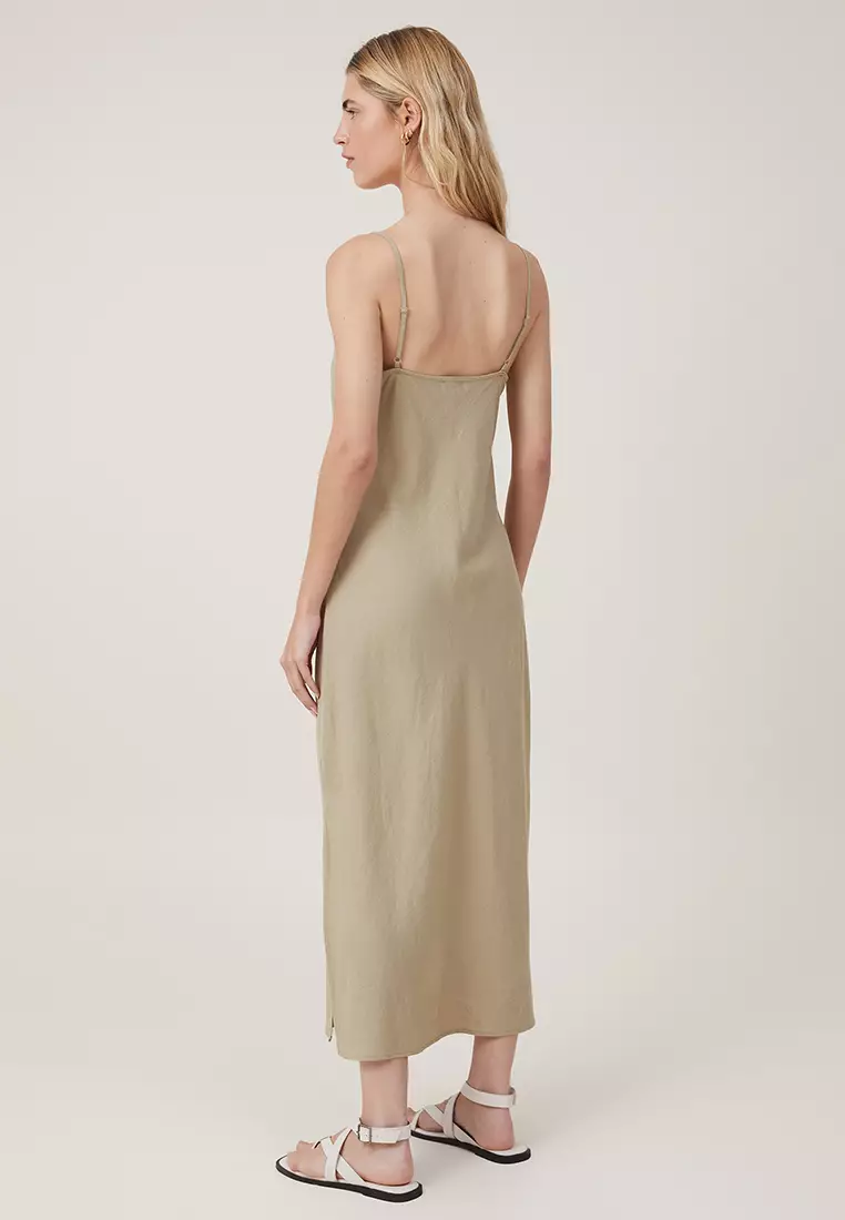 Haven Slip Midi Dress