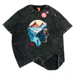 Black Wash, Gray, White. Black