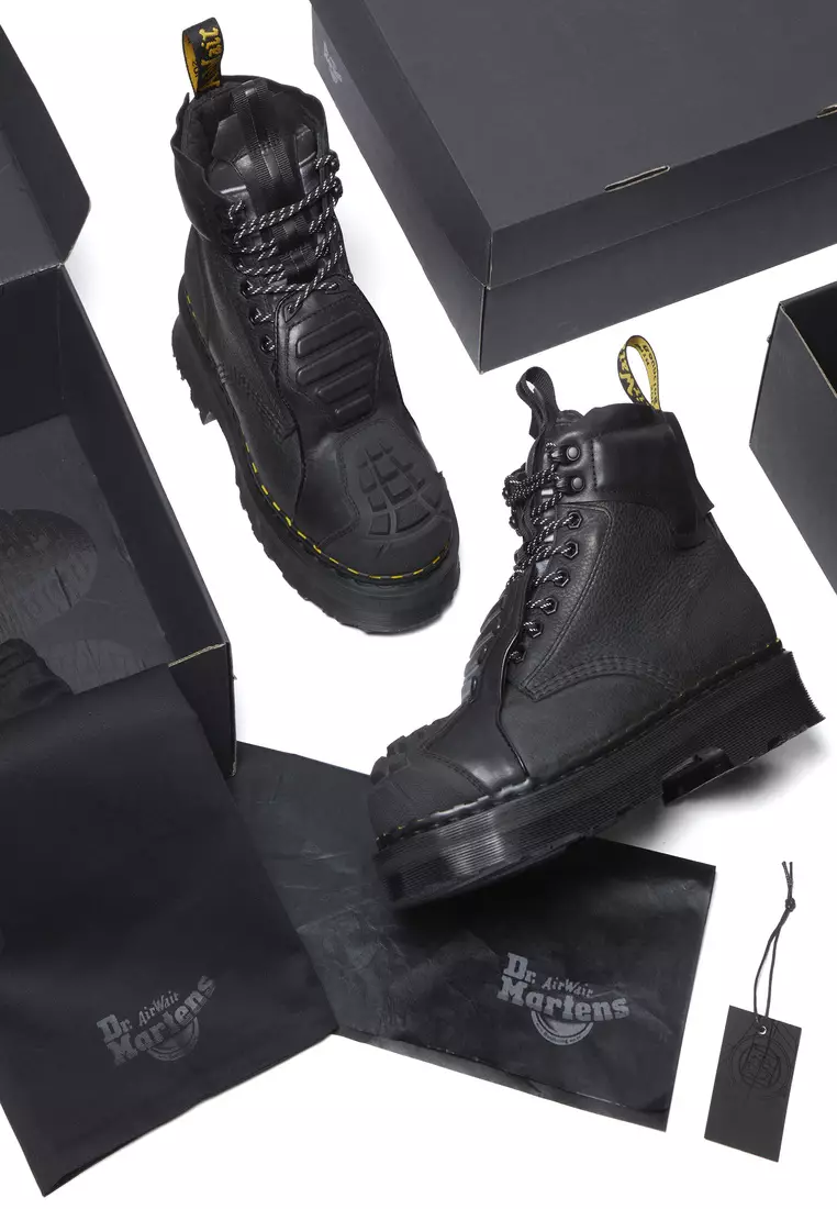 1460 Protect Grained Leather Boots Black Men