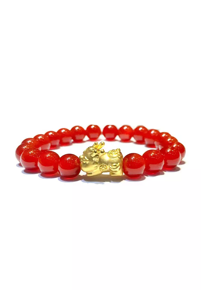 Red chinese cheap bracelet for babies