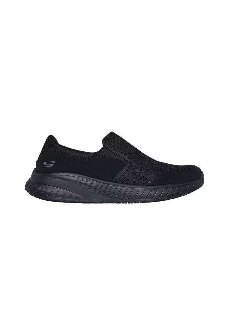 Buy Skechers Skechers Men Work Squad Chaos SR Shoes - 200273-BLK Online ...