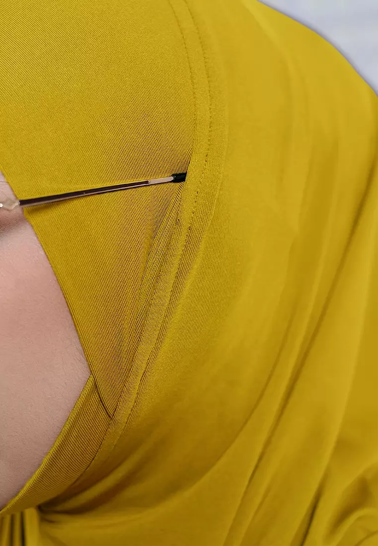 HIJAB INSTAN LUNA - LIGHT MUSTARD