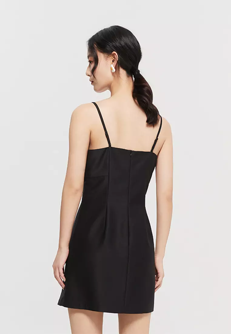 Simple Sleeveless Mini Dress