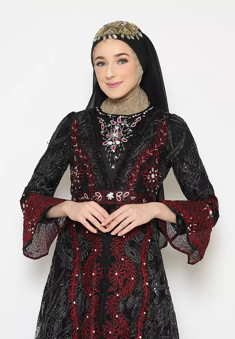 Bibiq Gamis Tile Satin