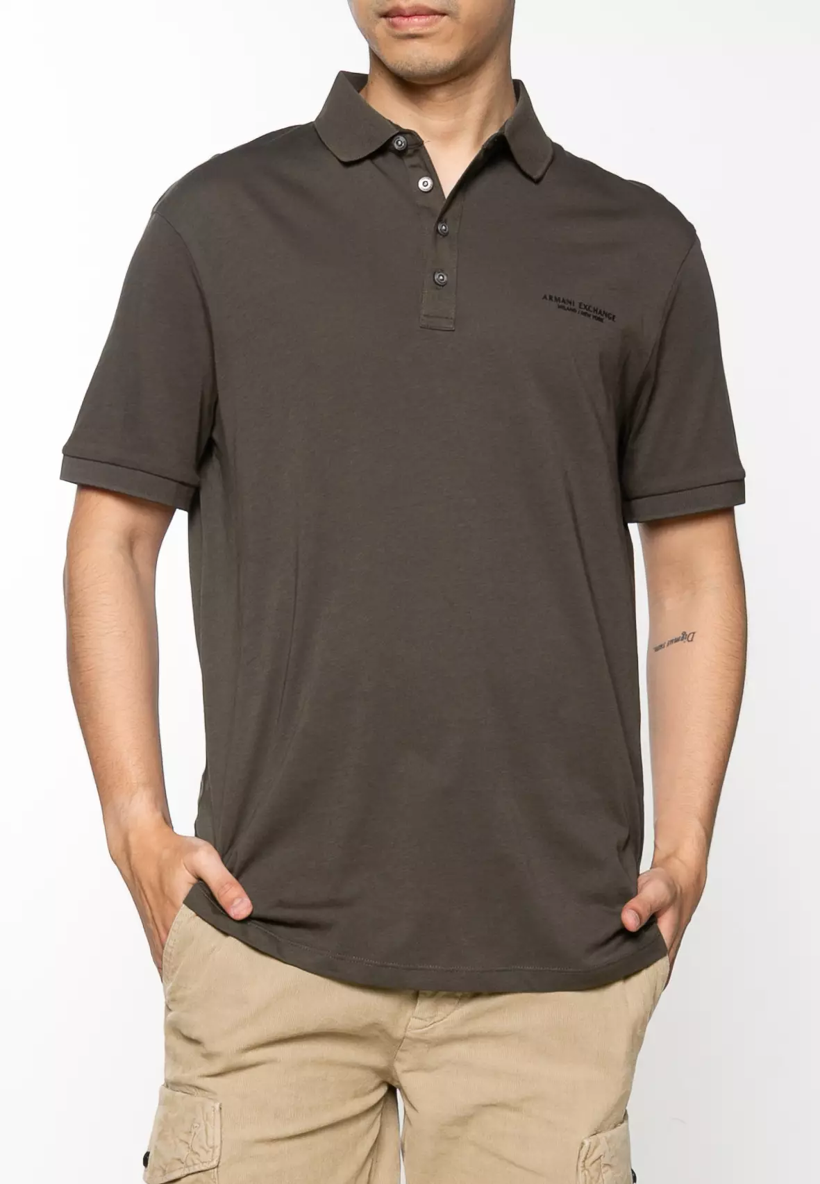 Buy Armani Exchange Essential Polo Shirt Online ZALORA Malaysia