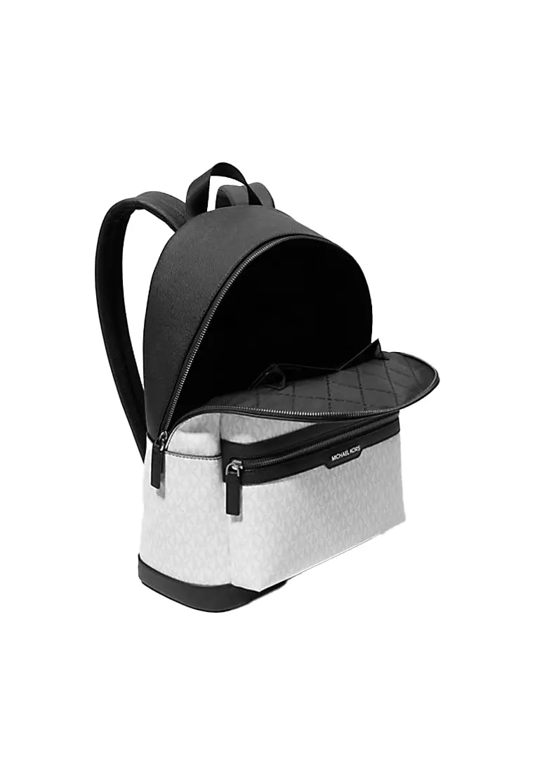Cooper Men's Backpack in White Color Block 37R5LCOB2B