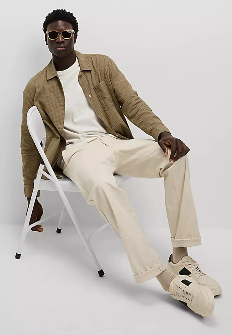 Cotton Rich Check Overshirt