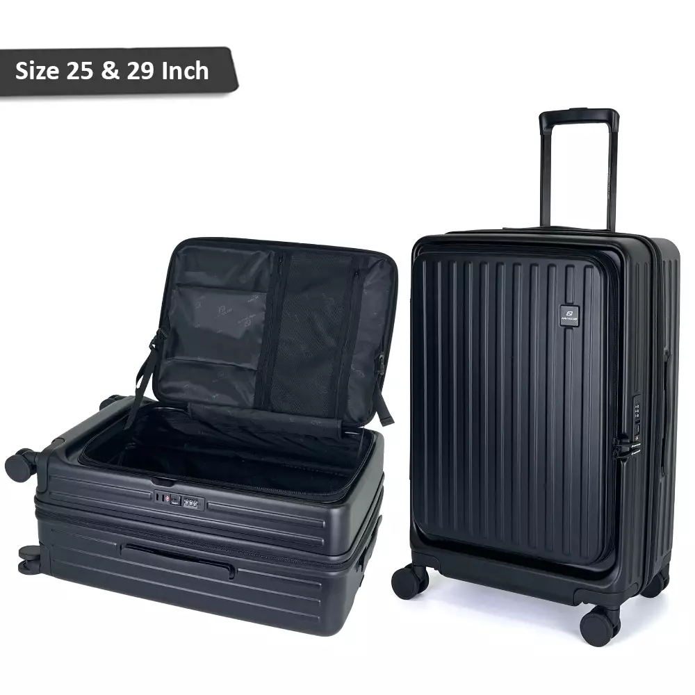 Navy Club Emerald Koper Hardcase PC - 4 Roda Putar TSA Lock - Size 20/25/29 Inch