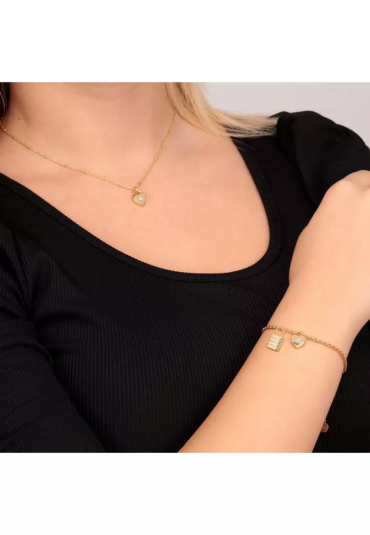 Collana Morellato 'Abbraccio' Con Cristalli - Elegante Gioiello In Acciaio Per Donna - Foto 11