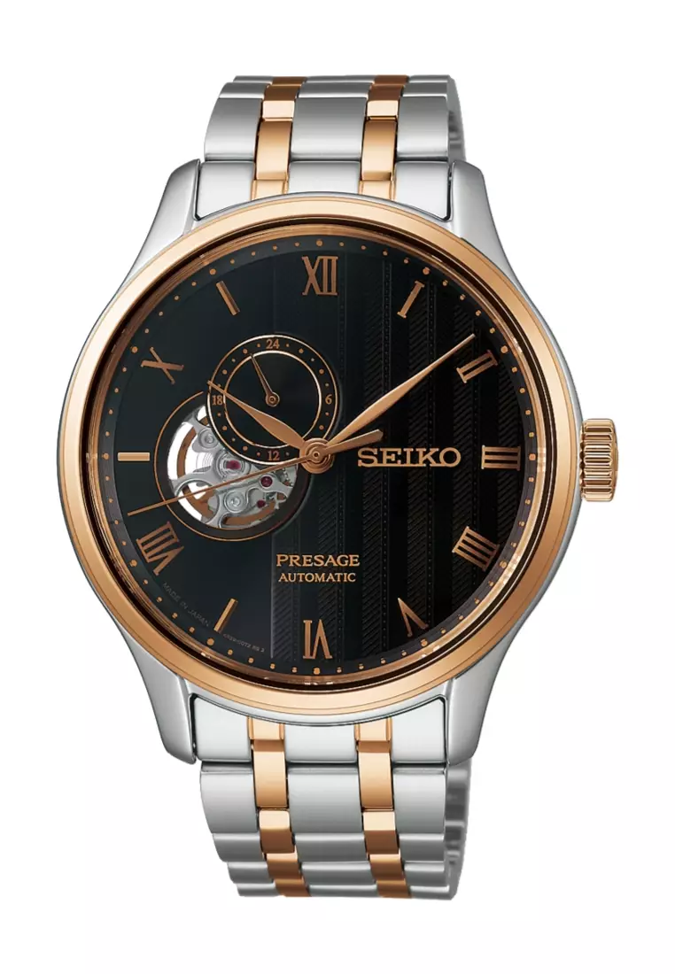 SEIKO PRESAGE 腕時計 ゴールド/ブラウン Buy Seiko Seiko Presage Japanese Zen Garden Kyoto Autumn Leaves