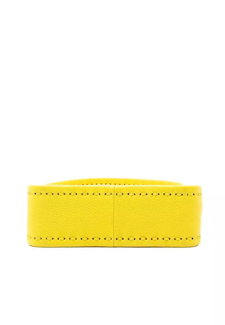 Pre-Loved Fendi Mini Cuoio Romano Selleria Fendessence Handbag