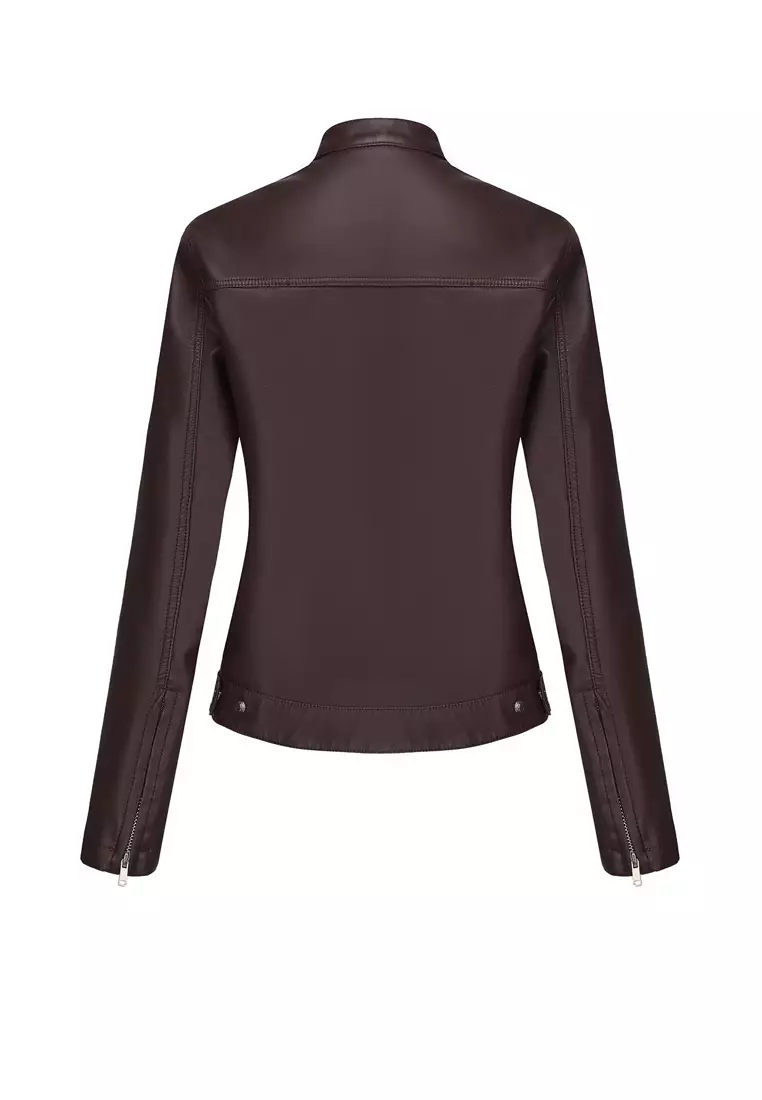 仿皮機車夾克 AD-M25PJ46