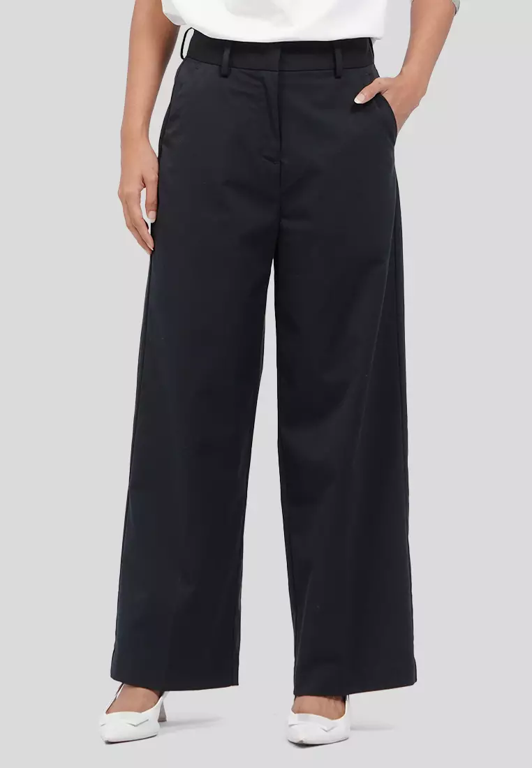 High Waist Wide Leg Pants