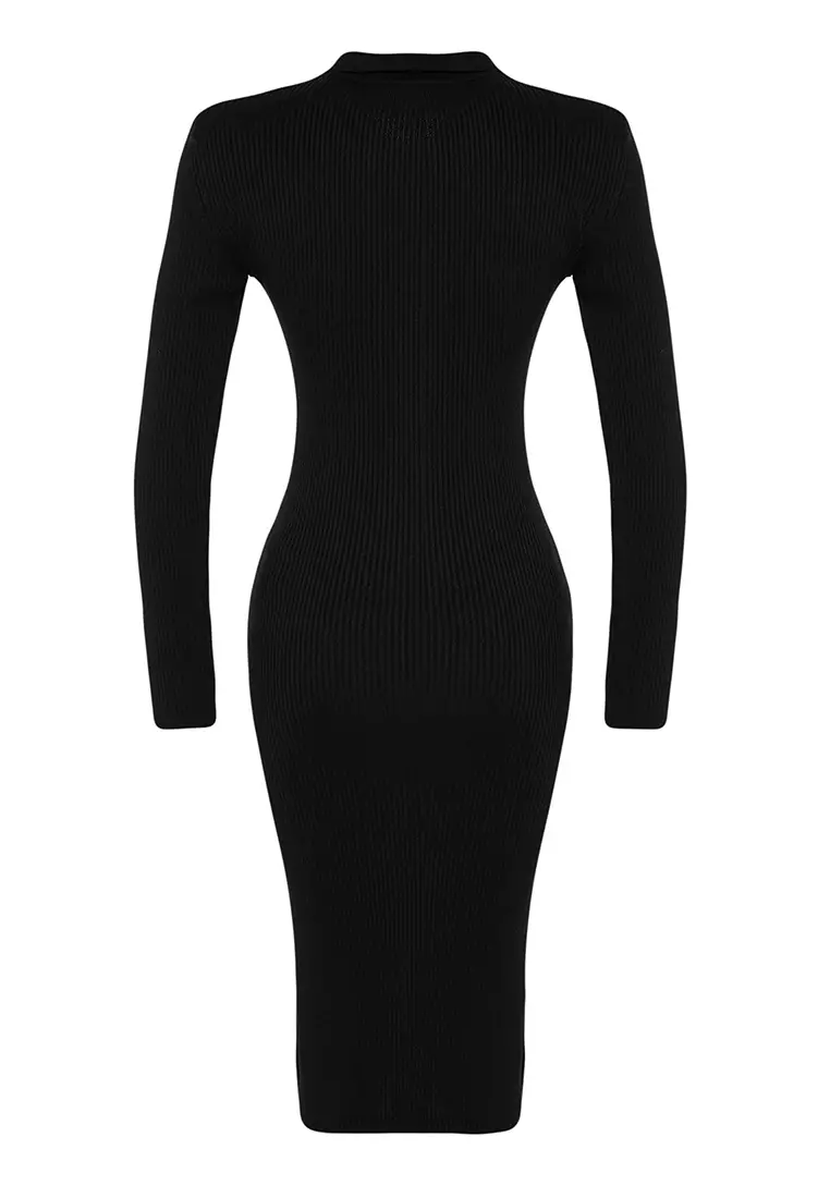 Trendyol Knitted Midi Dress 2024 | Buy Trendyol Online | ZALORA Hong Kong