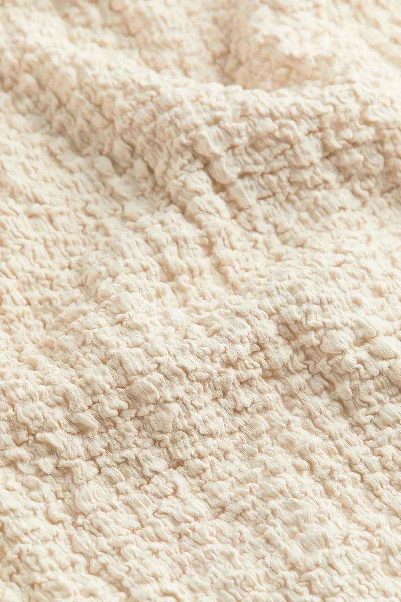 Textured jersey dress