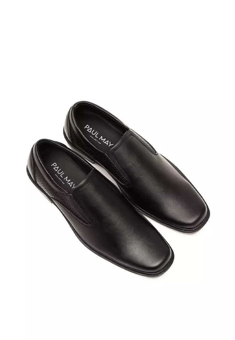 PAULMAY - Sepatu Formal Casual Pria Wina 70 Black
