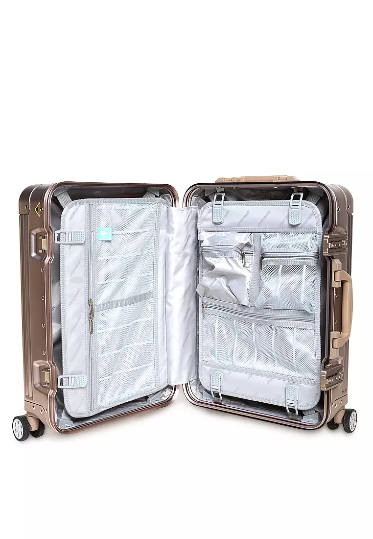 Aluminum Series 1510-48 Champagne Gold (Frame Type) - Cabin - TSA Luggage