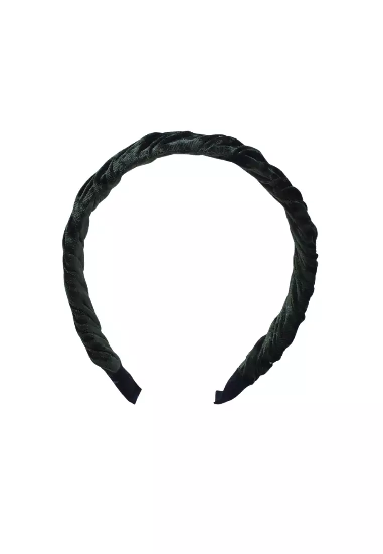 Ruched Velvet Alice Band